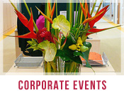 Corporate Events Flower Arrangements